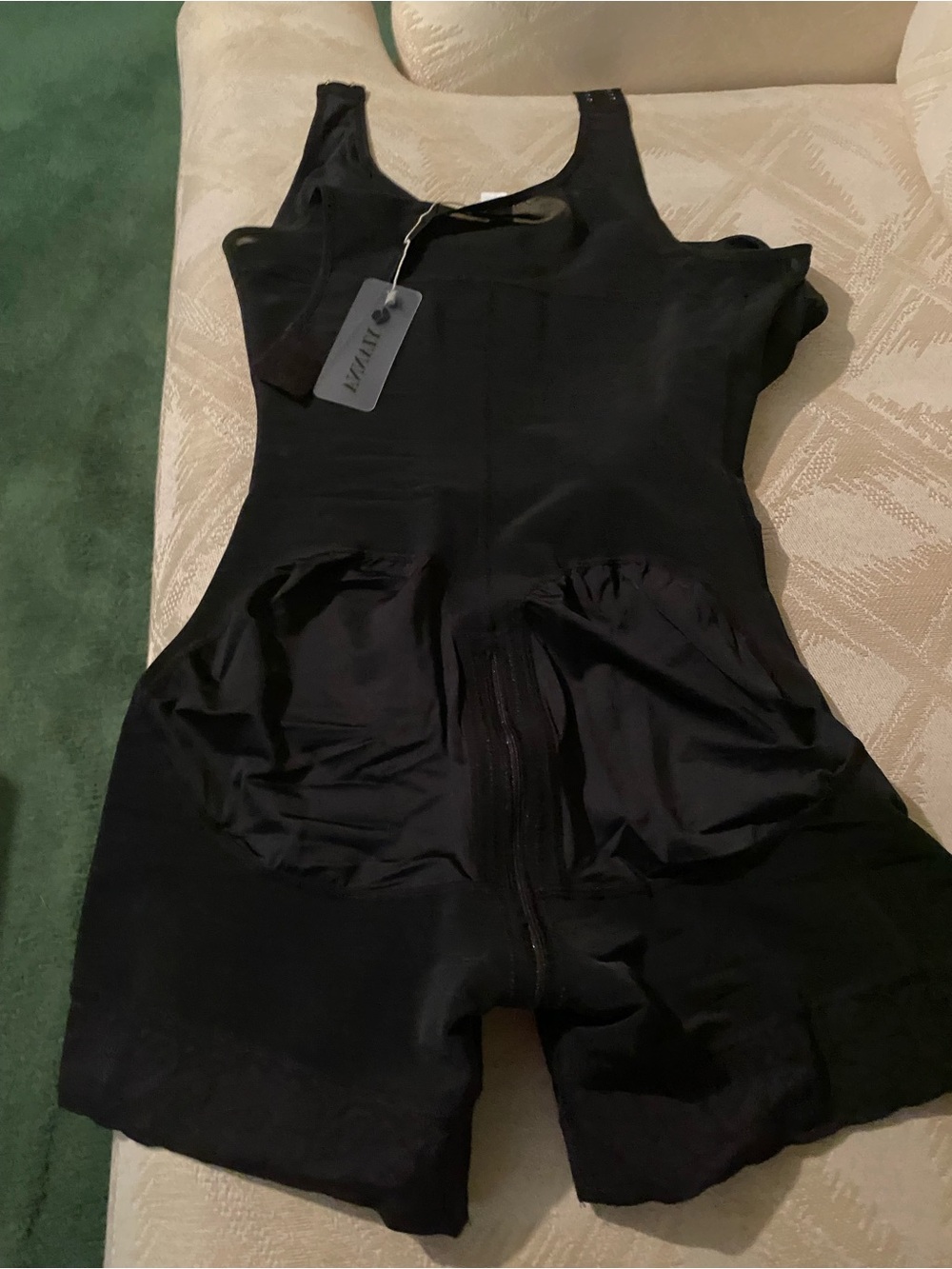 Women's Black Full-Body Shapewear Firm Control Bodysuit - Picture 2 of 2